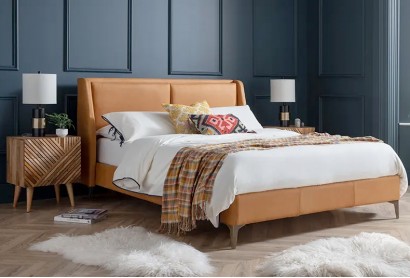 Hotel Luxury Storage Bed | Slender Legs and Huge Storage