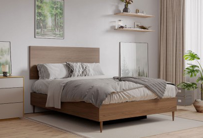 Air Wood | Wooden Storage Beds| Slim with Tall Legs