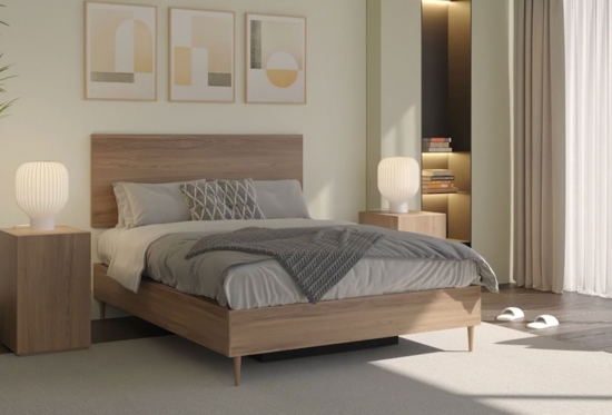 Oak Air Storage Bed | King Size | Furl Clear Your Space