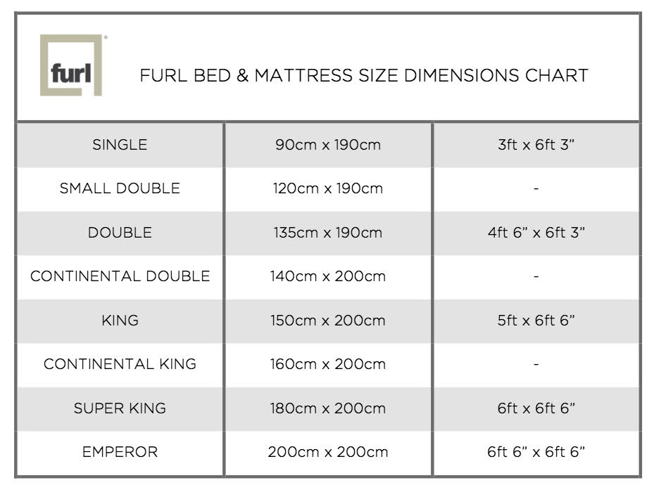 emperor size mattress dimensions