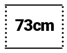 73cm